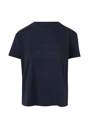 'S Max Mara logo-embossed T-shirt - Blue