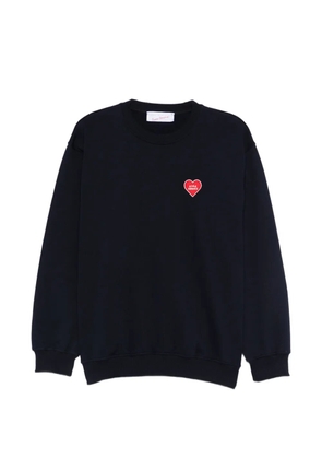 Giada Benincasa heart-appliqué sweatshirt - Blue