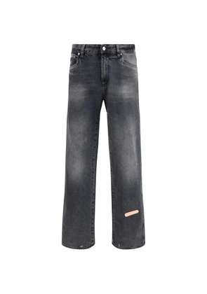 PDF graphic-patch jeans - Grey