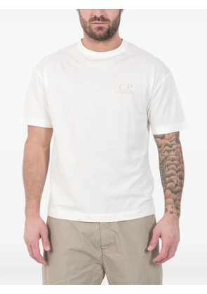 C.P. Company logo detail T-shirt - White