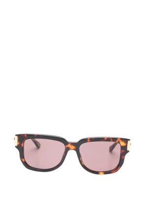 Chloé Eyewear tortoiseshell-frame sunglasses - Brown