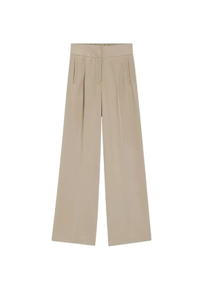 BOSS C Tarima pleated wide-leg trousers - Neutrals