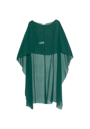 Antonelli draped cape - Green