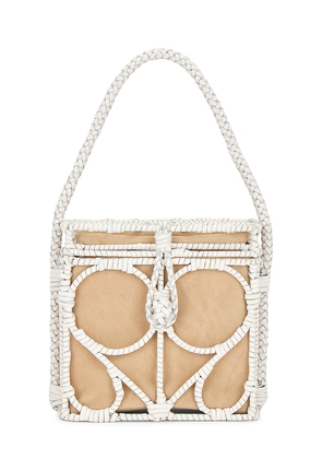 Aranaz Ardiana Mini Bag in White.