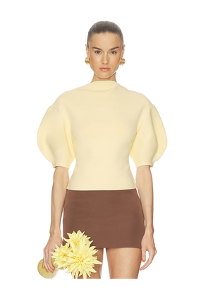 Cult Gaia Xaden Top in Lemon. Size XXS. Also in XS, S, M, L, XL.