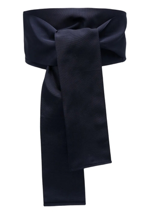 Sara Roka self-tie grosgrain belt - Blue