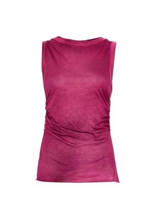Avant Toi ruched top - Pink