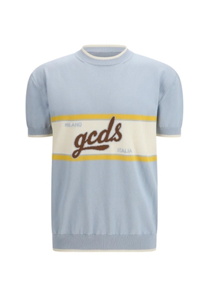 GCDS logo T-shirt - Blue