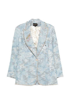MINIME buttoned embellished blazer - Blue