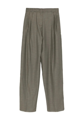 Marella pleated-pocket trousers - Green