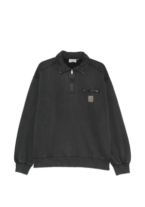 Carhartt WIP Detroit half-zip chest-pocket sweatshirt - Black