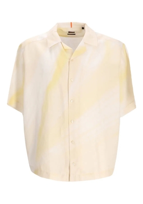 BOSS tie-dye short-sleeve shirt - Yellow