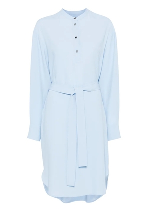 BOSS belted mini dress - Blue