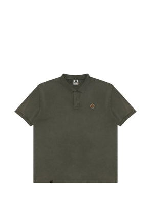 AAPE BY *A BATHING APE® appliqué polo shirt - Green