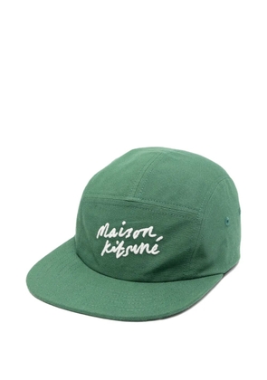 Maison Kitsuné Handwriting cap - Green