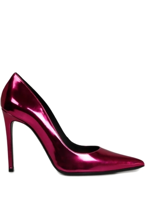 Roberto Festa 100mm metallic pumps - Red