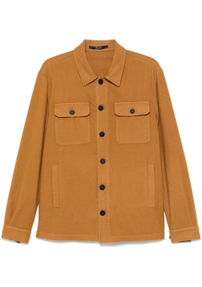 Drumohr cashmere overshirt - Neutrals