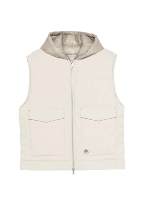 Moose Knuckles logo-appliqué gilet - Neutrals
