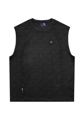 AAPE BY *A BATHING APE® tonal stitching vest - Black