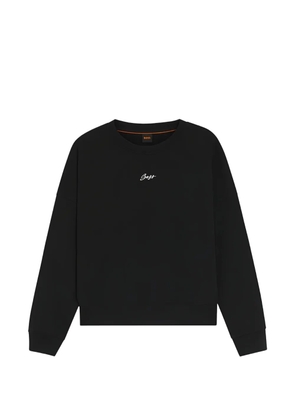 BOSS logo-detail sweatshirt - Black