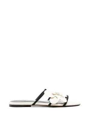ZIMMERMANN floral-detail sandals - White