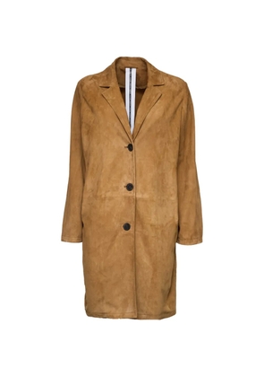 Sword single-breasted coat - Neutrals