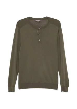 N.Peal henley sweater - Green