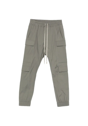 Rick Owens Mastodon cargo-pockets drawstring trousers - Grey