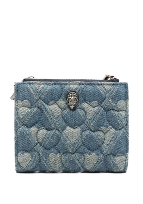 Kurt Geiger quilted wallet - Blue