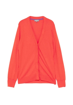 N.Peal V-neck cardigan - Red