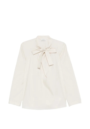 LEMAIRE Ascot blouse - Neutrals