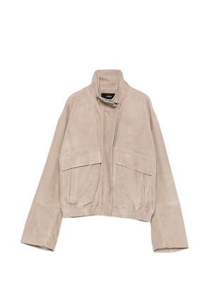 Arma suede jacket - Neutrals