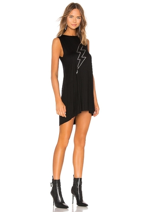 Lauren Moshi Deanna Sleeveless Dress in Black. Size XS. Also in S, M, L, XL.