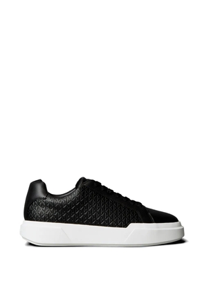 Calvin Klein embossed sneakers - Black