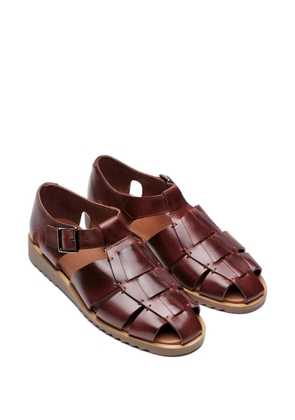 Paraboot Pacific leather sandals - Brown