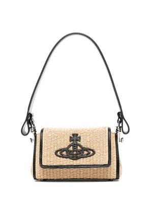 Vivienne Westwood orb weave mini bag - Neutrals