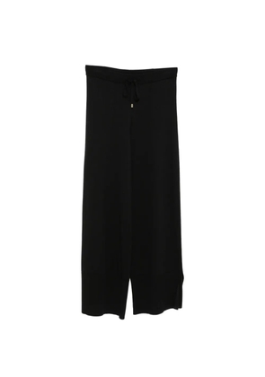 N.Peal straight-leg trousers - Black