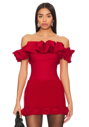 NBD Aurelie Top in Red. Size XS. Also in XL.