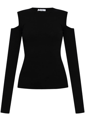Max Mara cut-out top - Black