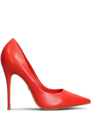 CARRANO 110mm leather pumps - Red