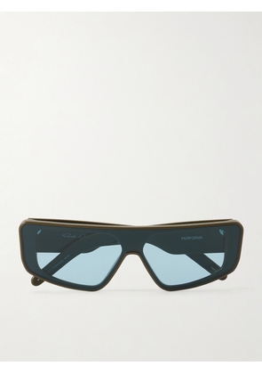 Rick Owens - Performa Slim-frame Sunglasses - Green - One size