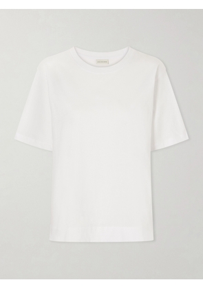 Dries Van Noten - Heydu Stretch-cotton Jersey T-shirt - White - x small,small,medium,large