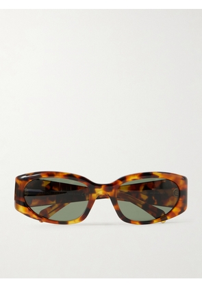 CELINE Eyewear - Journey Round-frame Sunglasses - Tortoiseshell - One size