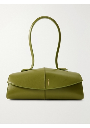 Jil Sander - Linea Leather Shoulder Bag - Green - One size