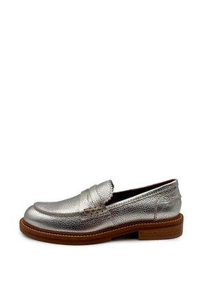 GUGLIELMO ROTTA scalloped loafers - Grey