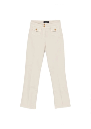 Seafarer buttoned flap-pockets straight-leg jeans - Neutrals