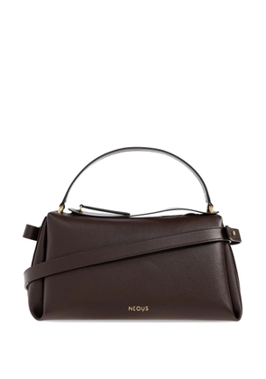 NEOUS Scorpius leather tote bag - Brown