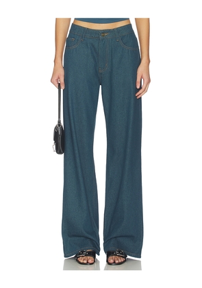 LIONESS Peak Jeans in Blue. Size S. Also in XXS, XS, M, L, XL, XXL.