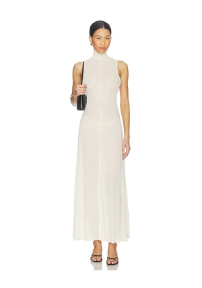 LIONESS Last Light Maxi Dress in Cream. Size S. Also in XXS, XS, M, L, XL, XXL.