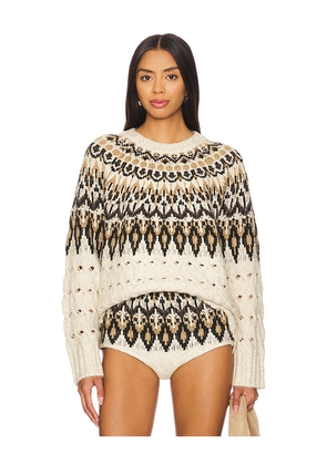 Steve Madden Suzette Sweater in Beige. Size S. Also in XL.
